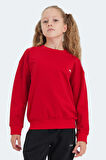 Slazenger LUPPA Unisex Çocuk Sweatshirt Kırmızı