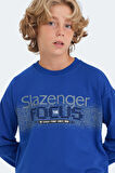 Slazenger LAST Çocuk  Saks Mavi Sweatshirt