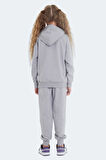 Slazenger LISEY Unisex Çocuk Eşofman Takımı Taş Gri