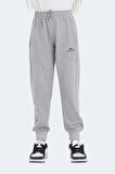 Slazenger LINE Unisex Çocuk Eşofman Altı Taş Gri