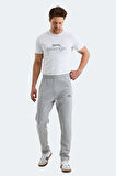 Slazenger VALDIS Erkek Cepli Gri Eşofman Altı