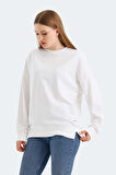 Slazenger VIRTUE Kadın  Beyaz Sweatshirt