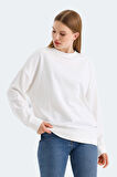Slazenger VIRTUE Kadın  Beyaz Sweatshirt