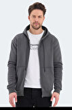 Slazenger VONDA Erkek Sweatshirt Koyu Gri