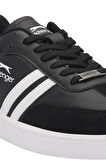 Slazenger POUND I Kadın  Siyah / Beyaz Günlük Spor Ayakkabısı