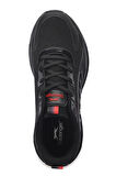 Slazenger ZEUS Erkek Sneaker Ayakkabı Siyah / Kırmızı