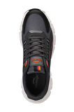 Slazenger ZIPLINE Erkek Sneaker Ayakkabı Koyu Gri / Turuncu