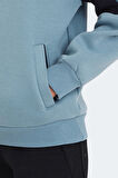 Slazenger LAYNE Unisex Çocuk Sweatshirt Mavi / Lacivert