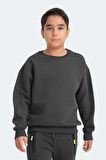 Slazenger LOGAN Çocuk  Koyu Gri Sweatshirt