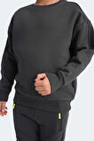 Slazenger LOGAN Çocuk  Koyu Gri Sweatshirt
