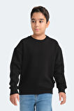 Slazenger LOGAN Çocuk  Siyah Sweatshirt