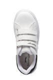 Slazenger LOVE I Çocuk Cırt Cırtlı Beyaz / Siyah Günlük Spor Ayakkabısı