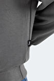 Slazenger VIDAL OVERSIZE Kadın Sweatshirt Koyu Gri