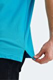 Slazenger KLASSE Erkek  Turkuaz Tişört