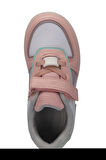 Slazenger PERLE Çocuk Cırt Cırtlı Beyaz / Pembe Sneaker
