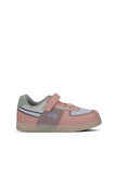Slazenger PERLE Çocuk Cırt Cırtlı Beyaz / Pembe Sneaker