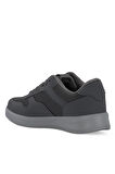 Slazenger ELIORA I Büyük Beden Erkek Sneaker Ayakkabı Koyu Gri