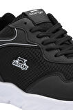 Slazenger ELON I Erkek  Siyah / Beyaz Koşu & Yürüyüş Spor Ayakkabısı