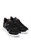 Slazenger GUMMY I Kadın Sneaker Ayakkabı Siyah / Beyaz