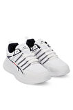 Slazenger MACELLAN Erkek Sneaker Ayakkabı Beyaz / Lacivert