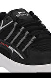 Slazenger MACELLAN Erkek Sneaker Ayakkabı Siyah / Beyaz
