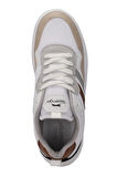 Slazenger MEGA I Erkek Sneaker Ayakkabı Beyaz / Kahve