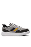Slazenger MEGA I Erkek Sneaker Ayakkabı Gri / Sarı