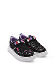 Slazenger NUMANCIA Kız Çocuk Sneaker Ayakkabı Siyah / Mor