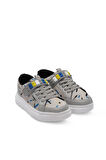 Slazenger NUMANCIA Çocuk Cırt Cırtlı Gri / Siyah Günlük Spor Ayakkabısı