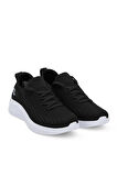 Slazenger ALBORG Kadın Sneaker Ayakkabı Siyah / Beyaz