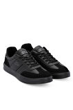 Slazenger MARTIN Erkek Sneaker Ayakkabı Siyah / Koyu Gri