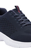 Slazenger LEVER I Büyük Beden Erkek Sneaker Ayakkabı Lacivert