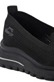 Slazenger BAPTIST I Kadın Sneaker Ayakkabı Siyah / Siyah