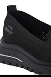 Slazenger BAPTIST I Kadın Sneaker Ayakkabı Siyah / Siyah