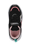 Slazenger KEMBA Çocuk Cırt Cırtlı Siyah / Pembe Günlük Spor Ayakkabısı