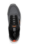Slazenger TADDEO I Erkek Sneaker Ayakkabı Koyu Gri
