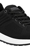 Slazenger TRIPS I Erkek Sneaker Ayakkabı Siyah / Beyaz
