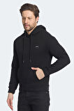 Slazenger KICKSON IN Erkek  Siyah Sweatshirt