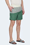 Slazenger ROHAN Erkek Mayo Yeşil / Sarı