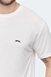 Slazenger KRATER Erkek Tişört Ekru