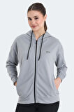 Slazenger KATHLEENA Kadın Sweatshirt Gri