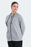 Slazenger KATHLEENA Kadın Sweatshirt Gri