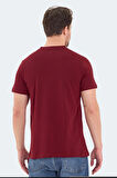 Slazenger RIVALDO Erkek Tişört Bordo