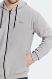 Slazenger KOZZAX Erkek Sweatshirt Gri