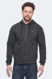 Slazenger KOZZAX Erkek Sweatshirt Antrasit