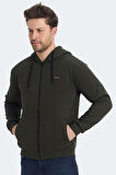 Slazenger KOZZAX Erkek Sweatshirt Haki