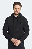 Slazenger KICKSON Erkek Sweatshirt Siyah