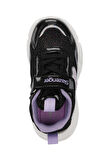 Slazenger KLARION Kız Çocuk Sneaker Ayakkabı Siyah / Mor