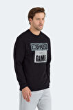 Slazenger RUBIO Erkek  Siyah Sweatshirt