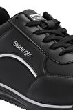 Slazenger MELBURN I Erkek  Siyah / Beyaz Günlük Spor Ayakkabısı
